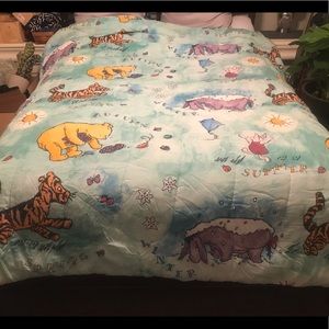Queen Winnie the Pooh bed set